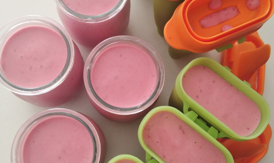 Yaourts / glaces aux fruits