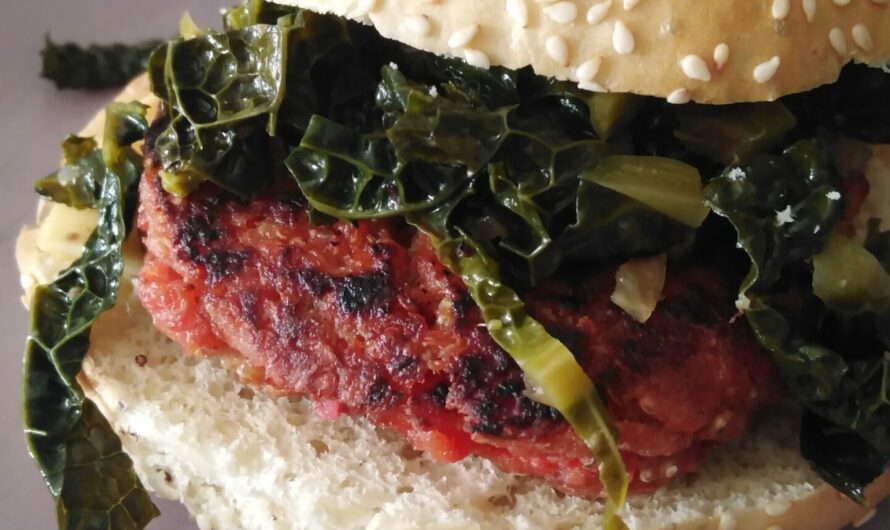 Steaks végétariens / quinoa betterave